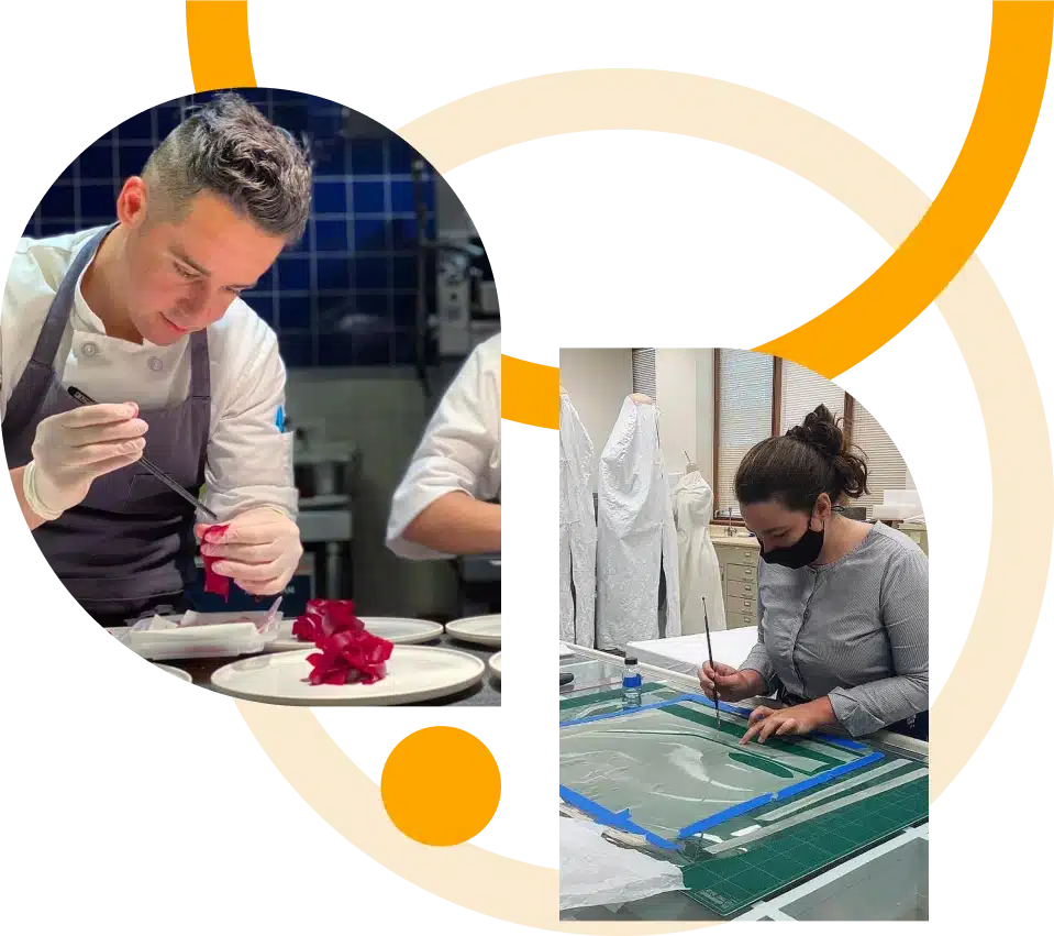 Intern and Trainee program collage